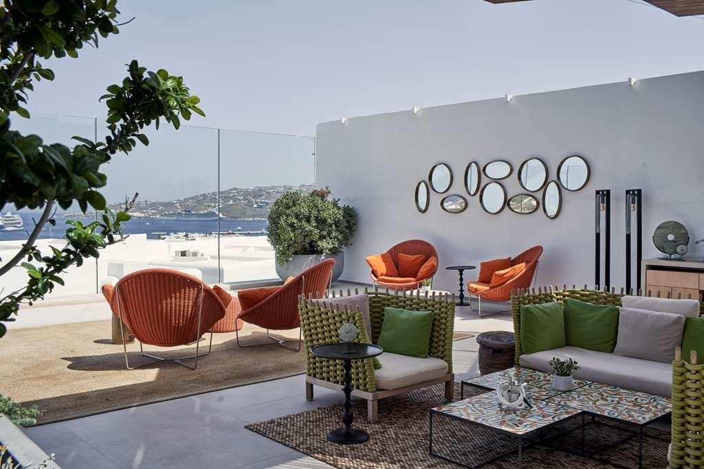 Myconian Naia Hotel Mykonos Town Restoran foto